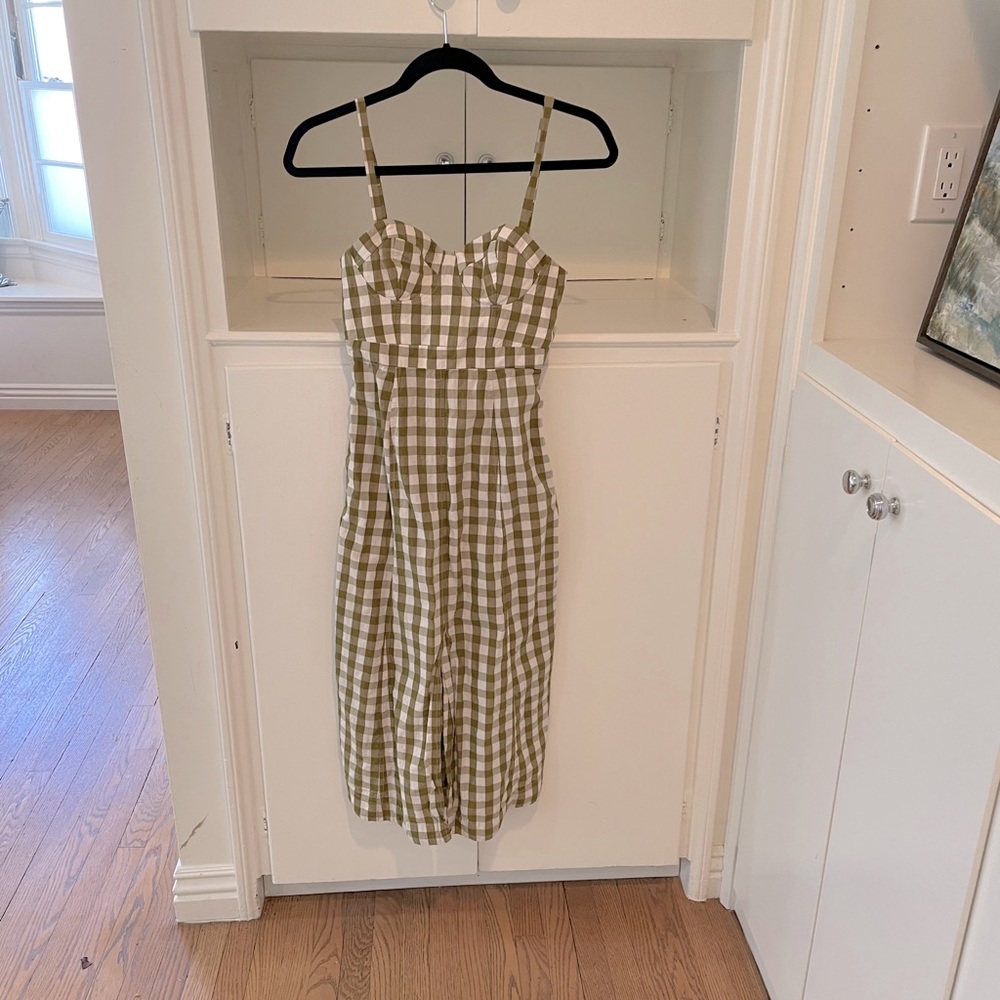 Gingham garden dress